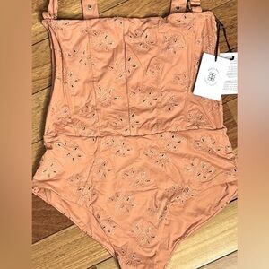 Revel Rey Hunter One Piece Eyelet Swimsuit